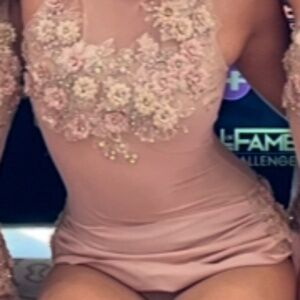 Light pink lyrical dance costume